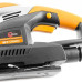 Шлифмашина вибрационная STORM, 200 Вт, 10000 ход/мин, бумага 240x90 мм INTERTOOL WT-0520