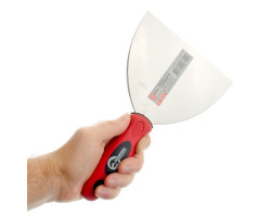Шпатель из нержавеющей стали 150мм Проф INTERTOOL KT-2615-foto5
