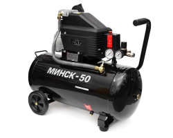 Компрессор Минск-50, 2.0 HP, 1.5кВт, 220В, 8атм, 205л/мин INTERTOOL PT-0021-foto2