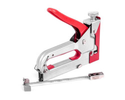 Механический скобозабивной пистолет под скобу 11,3 x 0,7 x 4-14 мм, обрезиненная рукоятка INTERTOOL RT-0102-foto3