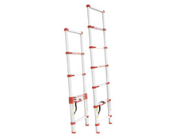 Лестница алюминиевая телескопическая 6 ступ. 2,00 м INTERTOOL LT-3020-foto2