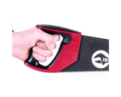 Ножовка по дереву 450 мм с тефлоновым покрытием, каленый зуб, 3-ая заточка INTERTOOL HT-3108-foto4