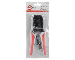 Клещи для опрессовки штекеров RJ11, RJ12, RJ45 типа Western INTERTOOL HT-7052-foto2