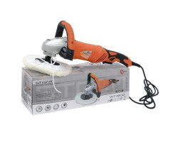 Машина полировальная STORM 1400 Вт, 0-3200 об/мин, 180 мм INTERTOOL WT-1800-foto2