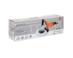 Машина полировальная STORM 1400 Вт, 0-3200 об/мин, 180 мм INTERTOOL WT-1800-foto4