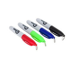 Мини-маркеры перманентные цветные, L= 93 мм, 80 шт/упак. (черный, синий, зеленый, красный) INTERTOOL KT-5011-foto3