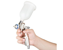 HVLP II Профессиональный краскораспылитель 0.8мм, верхний пластиковый бачок 250 мл INTERTOOL PT-0128-foto11