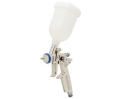 HVLP II Профессиональный краскораспылитель 0.8мм, верхний пластиковый бачок 250 мл INTERTOOL PT-0128-foto7