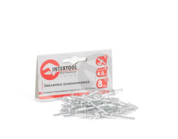 Заклепка алюминиевая 4,0x8,0 мм, упаковка 50 шт. INTERTOOL RT-4008-foto3