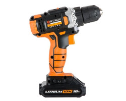 Шуруповерт аккумуляторный 18В, 2 Li-Ion аккум INTERTOOL WT-0314-foto4