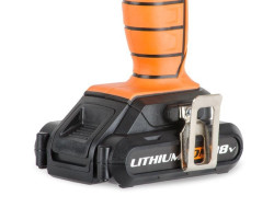 Шуруповерт аккумуляторный 18В, 2 Li-Ion аккум INTERTOOL WT-0314-foto5