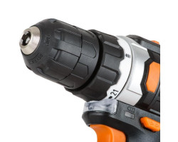 Шуруповерт аккумуляторный 18В, 2 Li-Ion аккум INTERTOOL WT-0314-foto7