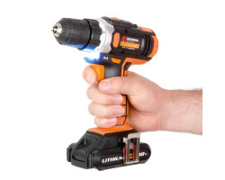 Шуруповерт аккумуляторный 18В, 2 Li-Ion аккум INTERTOOL WT-0314-foto9