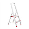 Драбина алюмінієва 2 щаблі, висота до платформи 410 мм INTERTOOL LT-1002