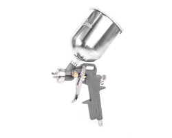 Пистолет покрасочный пневматический, форсунка 1,5 мм, В/Б металл, 600 мл, 3,5-5 бар INTERTOOL PT-0205-foto4