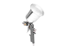 Пистолет покрасочный пневматический, форсунка 1,5 мм, В/Б металл, 600 мл, 3,5-5 бар INTERTOOL PT-0205-foto5