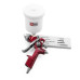 HVLP RED PROF Краскораспылитель 1,4 мм, верхний пластиковый бачок 600 мл INTERTOOL PT-0104