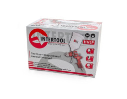 HVLP RED PROF Краскораспылитель 1,4 мм, верхний пластиковый бачок 600 мл INTERTOOL PT-0104-foto11