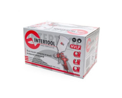 HVLP RED PROF Краскораспылитель 1,4 мм, верхний пластиковый бачок 600 мл INTERTOOL PT-0104-foto12