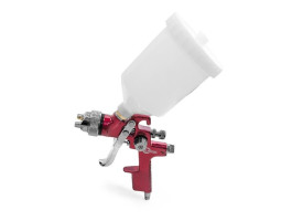 HVLP RED PROF Краскораспылитель 1,4 мм, верхний пластиковый бачок 600 мл INTERTOOL PT-0104-foto5