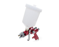 HVLP RED PROF Краскораспылитель 1,4 мм, верхний пластиковый бачок 600 мл INTERTOOL PT-0104-foto6