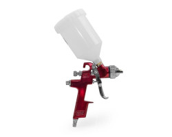 HVLP RED PROF Краскораспылитель 1,4 мм, верхний пластиковый бачок 600 мл INTERTOOL PT-0104-foto7