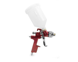 HVLP RED PROF Краскораспылитель 1,4 мм, верхний пластиковый бачок 600 мл INTERTOOL PT-0104-foto8