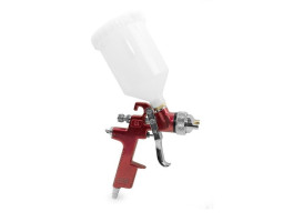 HVLP RED PROF Краскораспылитель 1,4 мм, верхний пластиковый бачок 600 мл INTERTOOL PT-0104-foto8