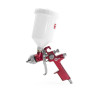 HVLP RED PROF Краскораспылитель 1,4 мм, верхний пластиковый бачок 600 мл INTERTOOL PT-0104
