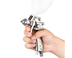 LVMP PROF мини краскораспылитель 0.8мм INTERTOOL PT-0129-foto10