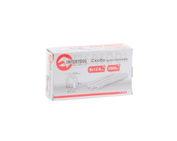 Скоба для степлера РТ-1610 8x12,8 мм (0,9x0,7 мм) 5000 шт/упак. INTERTOOL PT-8008-foto2