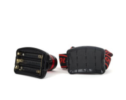 Фонарь налобный светодиодный сверхмощный, три режима работы, 3 Вт, батарейки 3 ААА INTERTOOL LB-0303-foto5