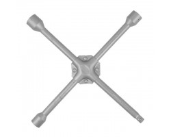 Ключ баллонный крестовой укрепленный 14" x 355 мм, D=16 мм, 17; 19; 1/2"; 22 мм INTERTOOL HT-1602