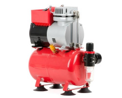 Компрессор безмасляный 3 л, 0,3кВт, 220 В, 3,2атм, 50л/мин INTERTOOL PT-0001-foto5