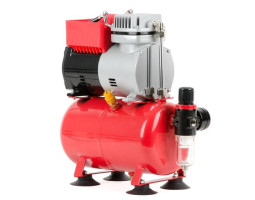 Компрессор безмасляный 3 л, 0,3кВт, 220 В, 3,2атм, 50л/мин INTERTOOL PT-0001-foto5