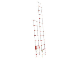 Лестница алюминиевая телескопическая 12 ступ. 3,80 м INTERTOOL LT-3038-foto2