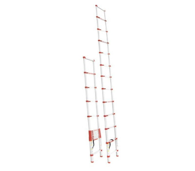 Лестница алюминиевая телескопическая 12 ступ. 3,80 м INTERTOOL LT-3038