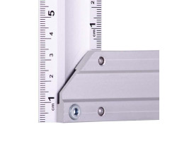 Угольник строительный алюминиевый 450мм INTERTOOL MT-2066-foto2