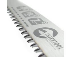 Ножовка садовая складная 150 мм, 7 зуб x 1", тройная заточка INTERTOOL HT-3142-foto9