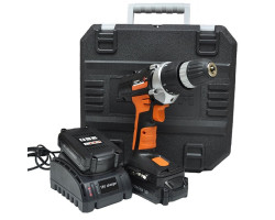 Шуруповерт STORM, 18В, 2 скорости, 1200об/мин, 2 аккумулятора, 1 час зарядки INTERTOOL WT-0318-foto7