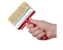 Кисть макловица 120*30 мм. INTERTOOL KT-1818-foto4