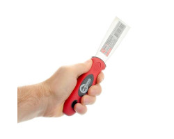 Шпатель из нержавеющей стали 40мм Проф INTERTOOL KT-2604-foto5