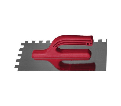 Затирка cтальная оцинкованная 280*130мм, 12*12мм INTERTOOL KT-0008