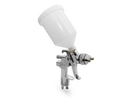 Пистолет покрасочный пневматический HVLP, форсунка 1,3 мм, В/Б, 600 мл. 3,5-5 бар INTERTOOL PT-0106-foto2