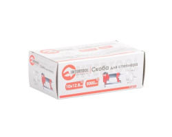 Скоба для степлера РТ-1610 10x12,8 мм (0,9x0,7 мм) 5000 шт/упак. INTERTOOL PT-8010-foto2