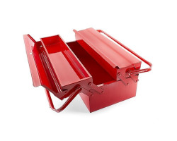 Ящик для инструментов металлический 450 мм, 3 секции INTERTOOL HT-5043-foto5