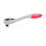 Рукоятка с храповым механизмом на 72 зуба 1/4" изогнутая Cr-v (Professional) INTERTOOL HT-2107