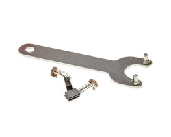 Шлифмашина угловая STORM, 500 Вт, 115 мм, 11000 об/мин, датчик износа щеток INTERTOOL WT-0201-foto5