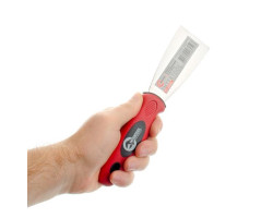 Шпатель из нержавеющей стали 50мм Проф INTERTOOL KT-2605-foto5