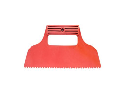 Шпатель пластиковый 230 мм зубчатый INTERTOOL KT-2811-foto3